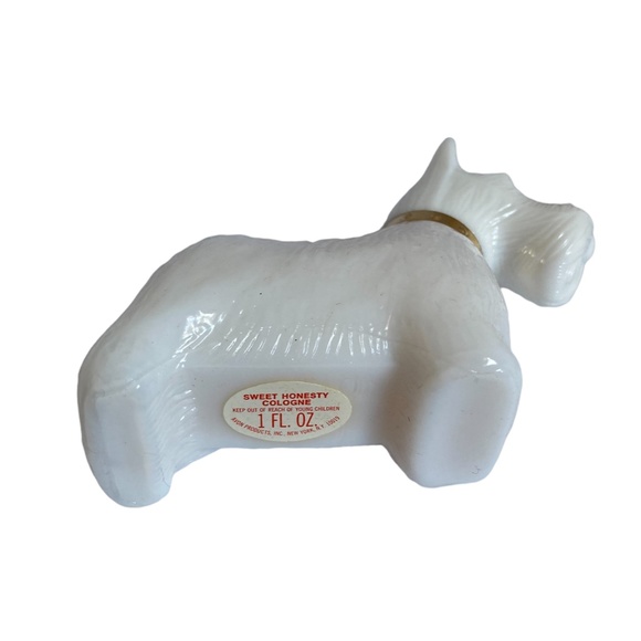 Vintage Avon Sweet Honesty Scottie Dog Cologne Perfume Queen of Scotts 1oz nib - Picture 5 of 10